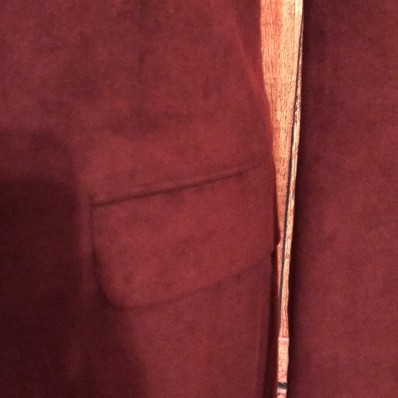 Round tree Ultra suede Coat - Picture 7 of 17